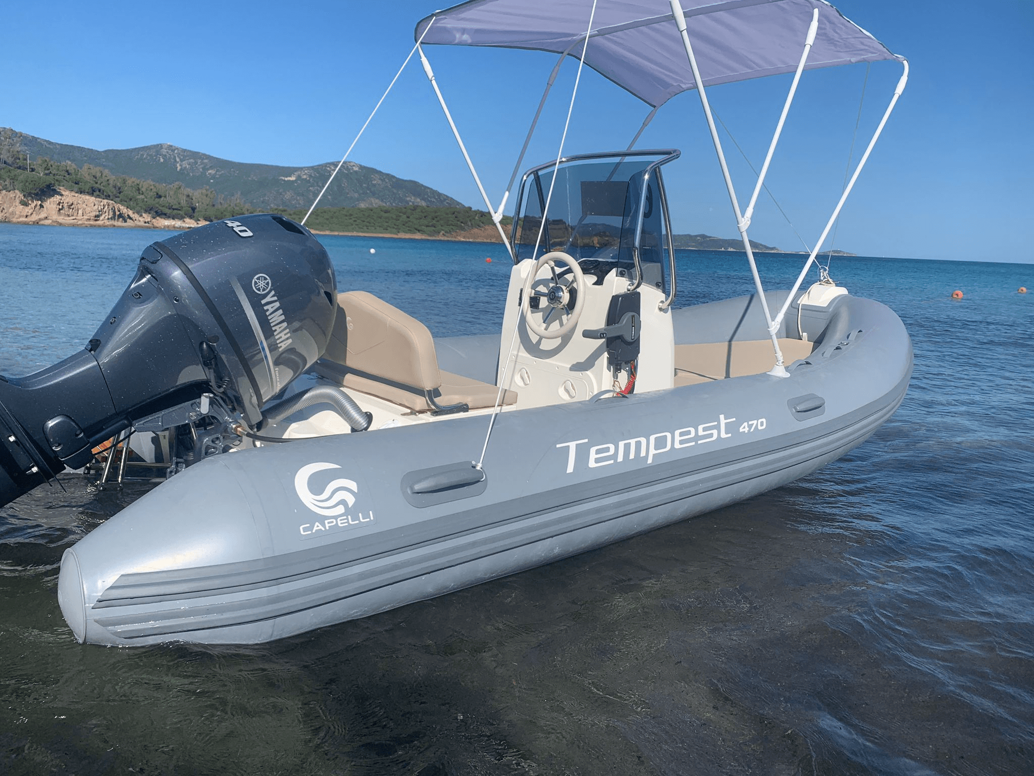 Noleggio gommoni Capelli Tempest 