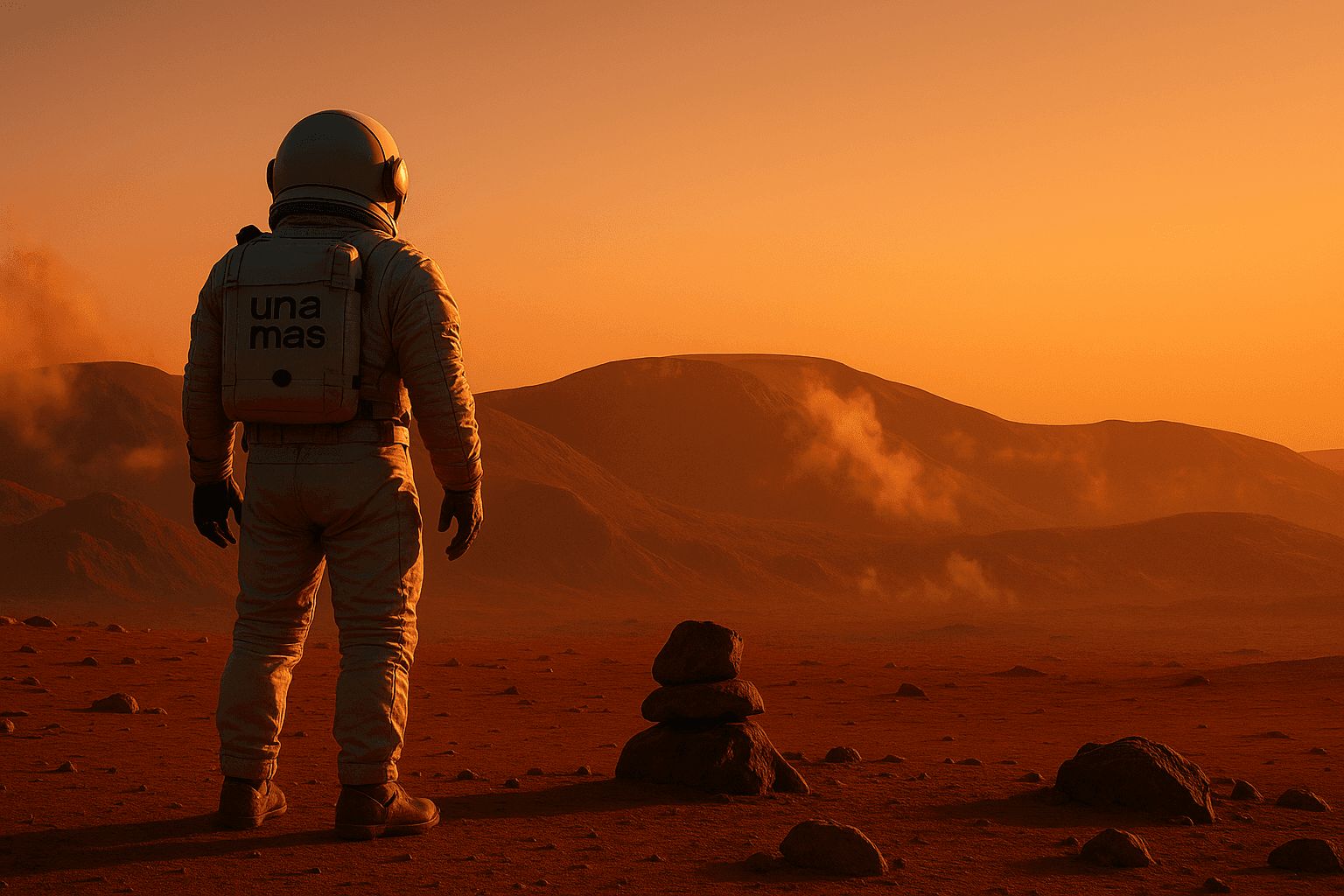 unamas.io - astronaut on mars