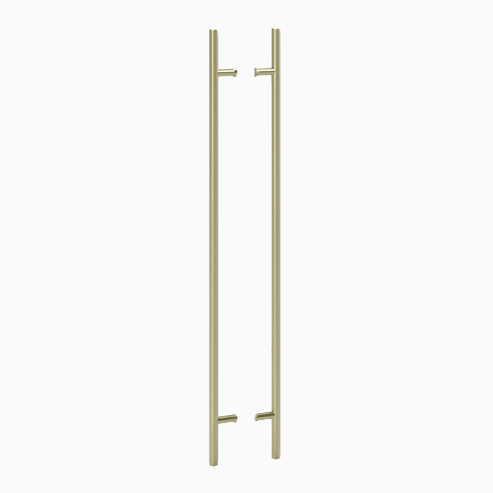 ‘Bypass Flush Pull’ handle design option for Windoor 8100 sliding glass door, providing a streamlined, minimalist handle perfect for modern spaces.