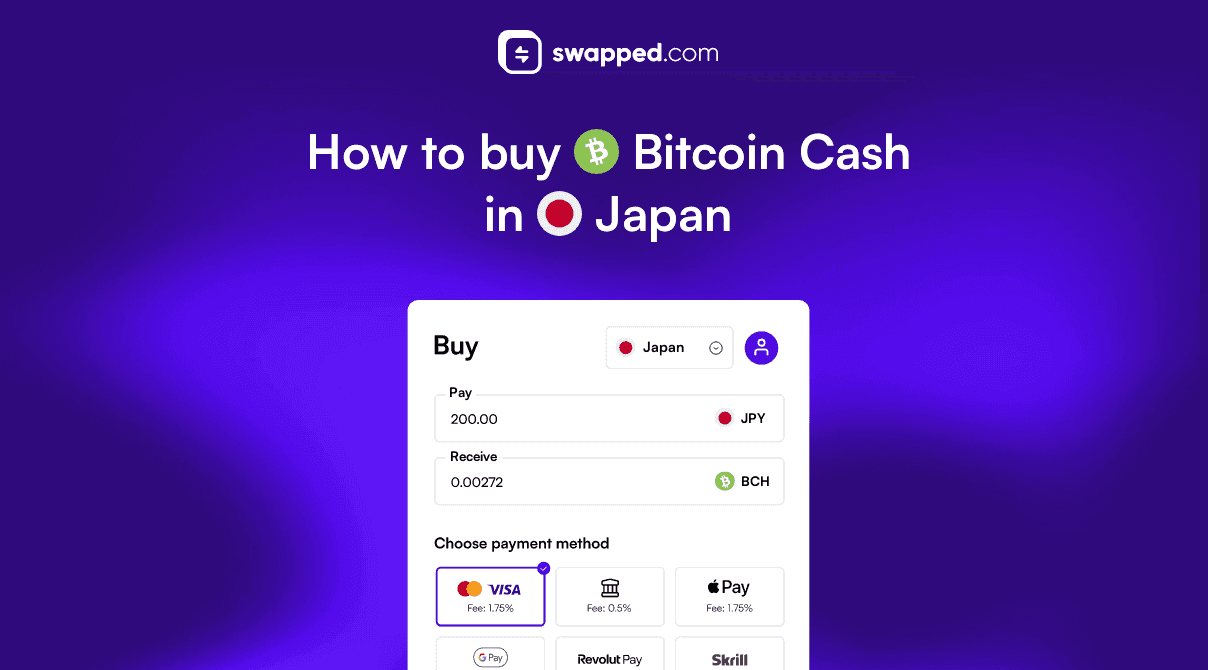 How to buy Bitcoin Cash (BCH) in Japan with JPY