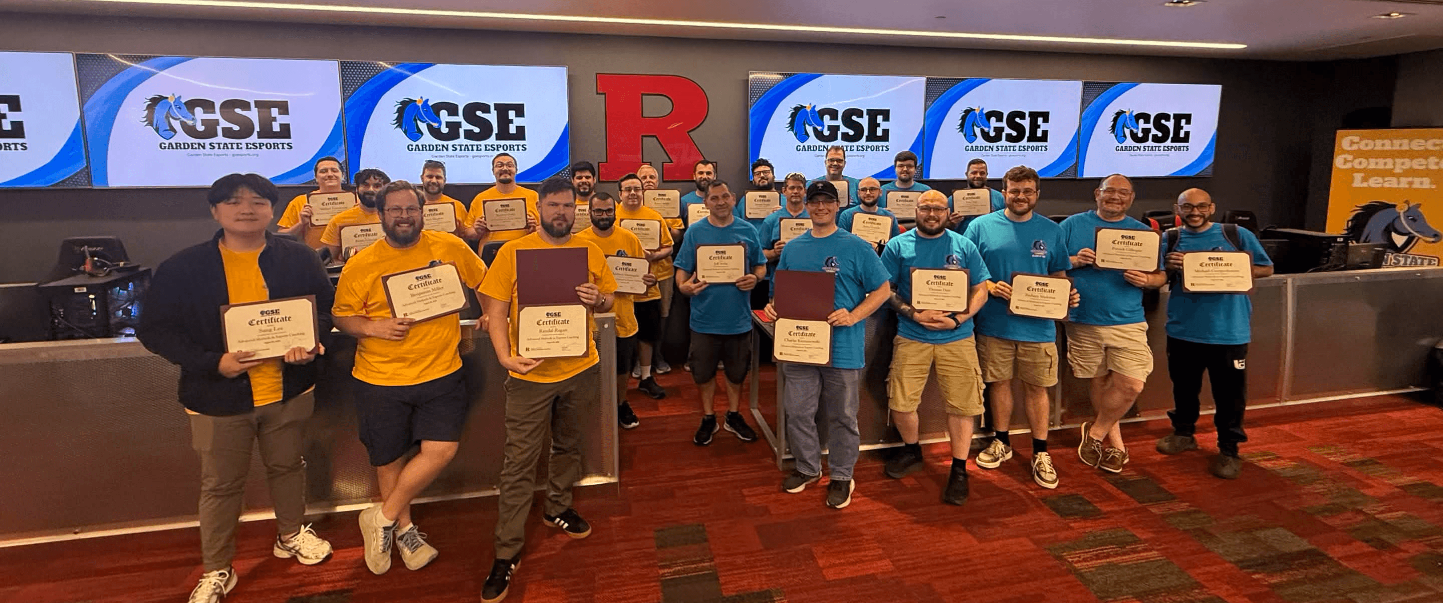 An educator leading a GSE esports program in their school