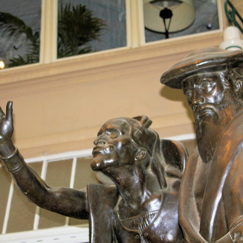 マードラーパサージュでのファウストとメフィスト