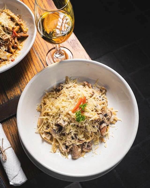 Włoska pasta - makaron na talerzu