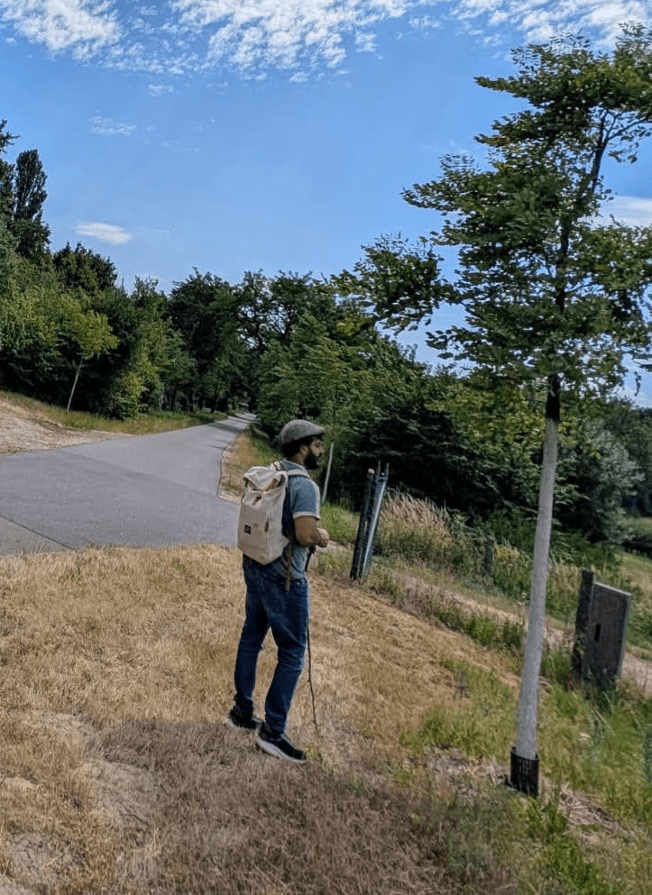 Virgin Mary ceramic statue