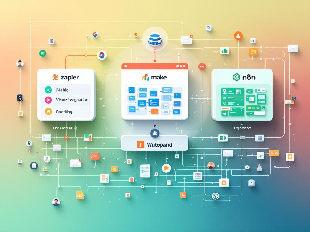Zapier・Make・n8nを比較！自動化ツールの選び方完全ガイド