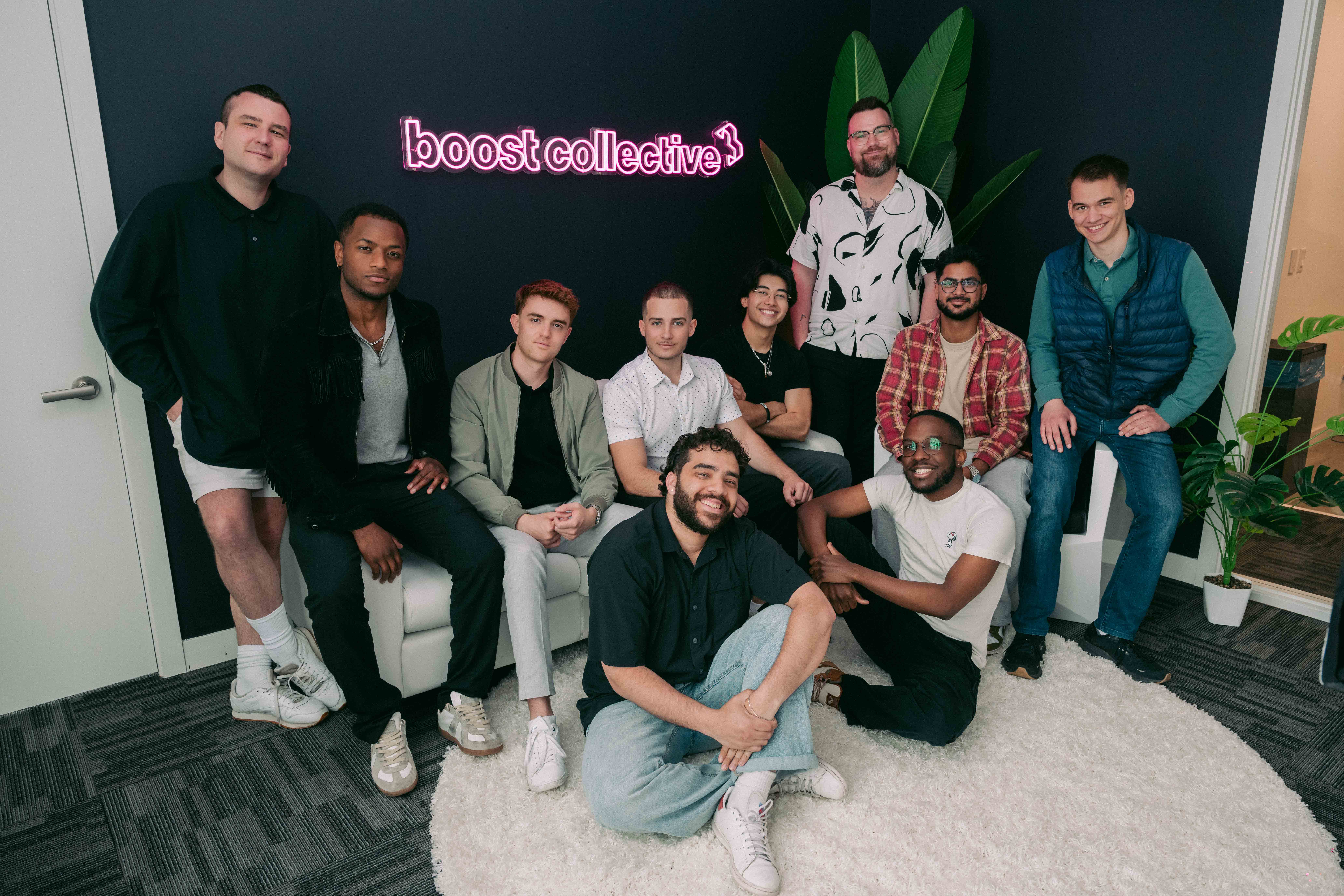 Portrait of portfolio creator – back view