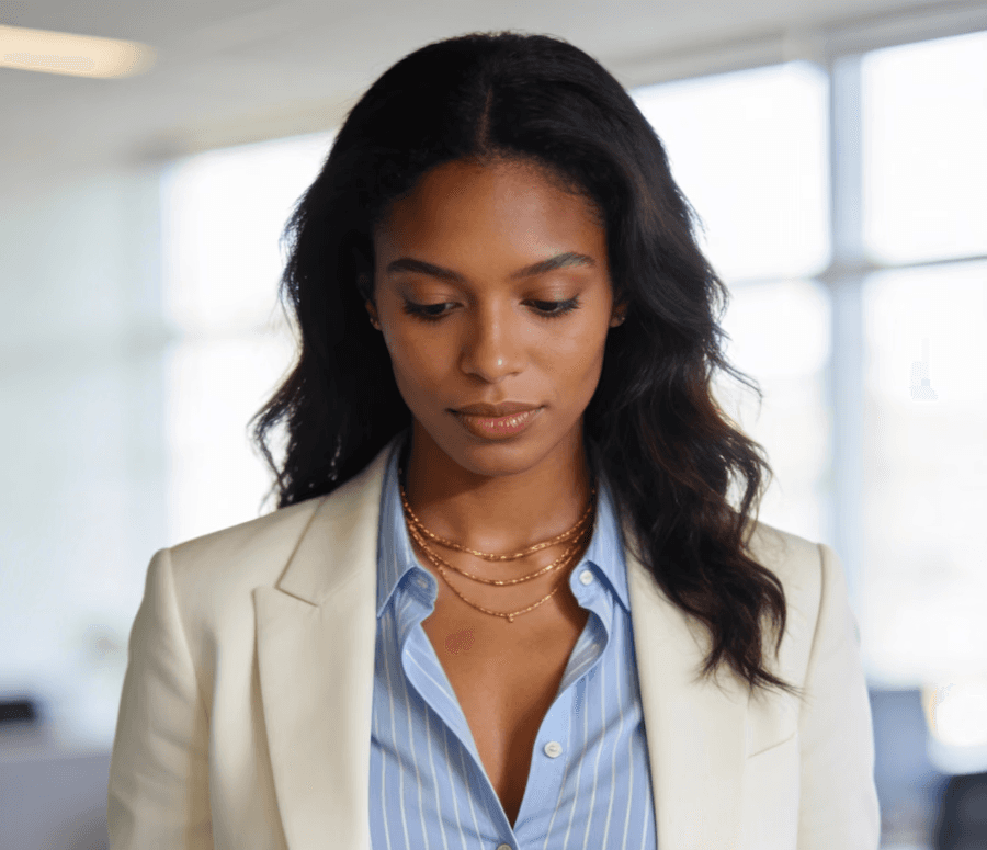 Professional woman in office