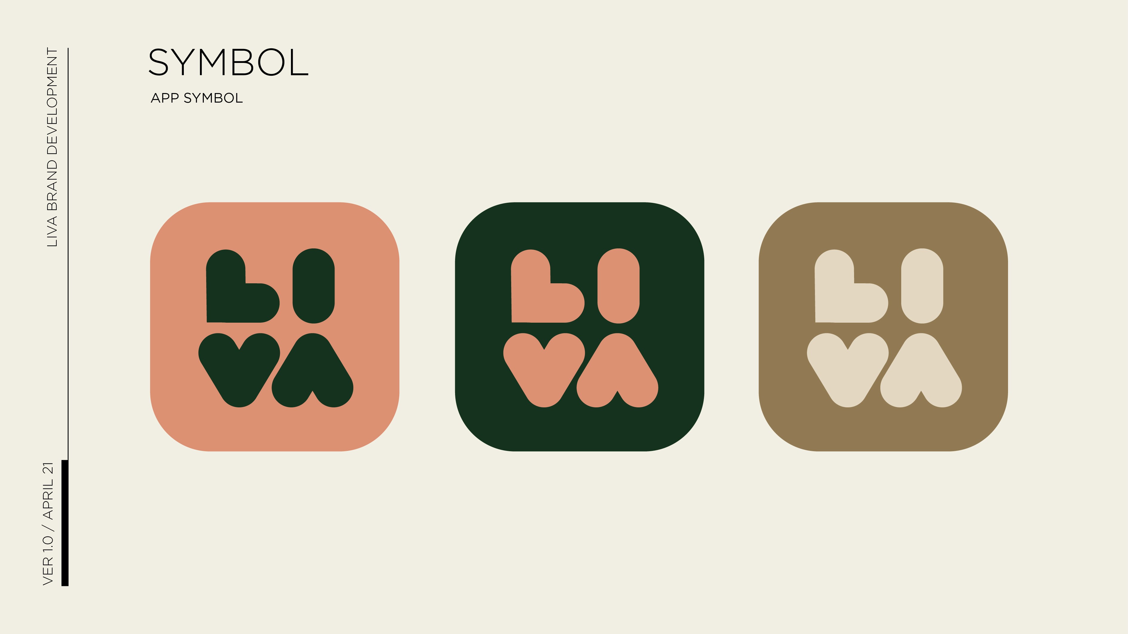 App-Symbol von LIVA Healthcare – reduziertes, klar erkennbares Icon basierend auf dem Markenlogo