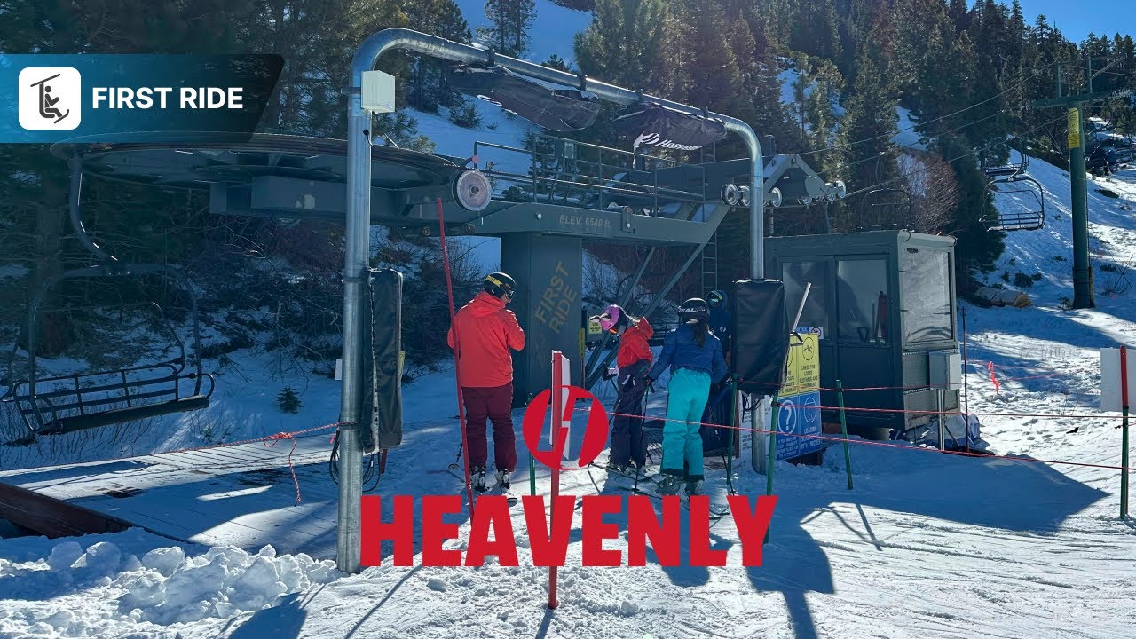First Ride Lift Heavenly – Beginner's Gateway to the Slopes