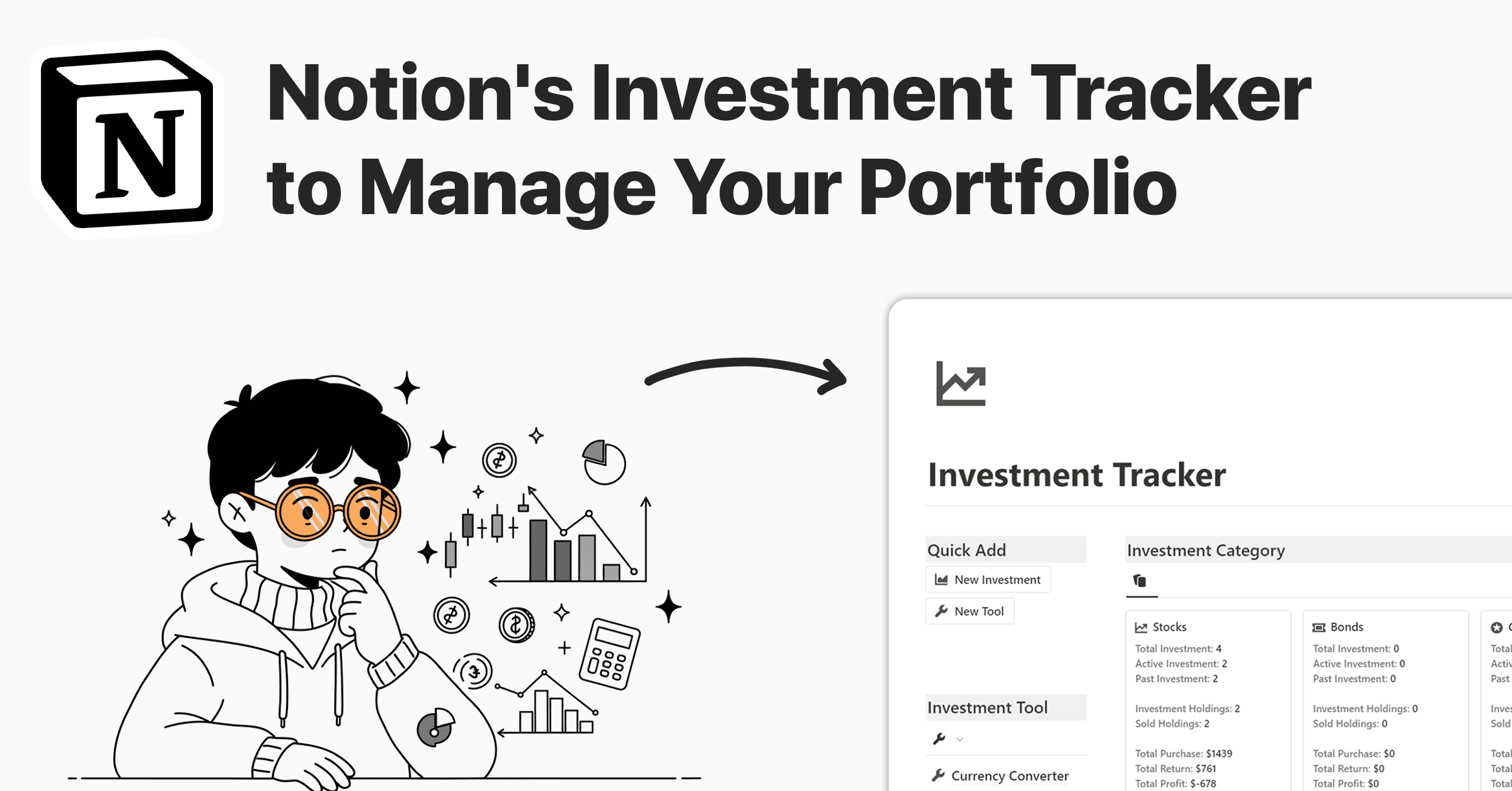 Featured Image of "How to Use Notion's Investment Tracker to Manage Your Portfolio"