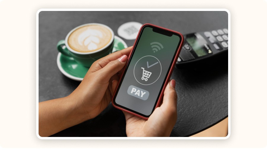 Paiement sans contact avec smartphone