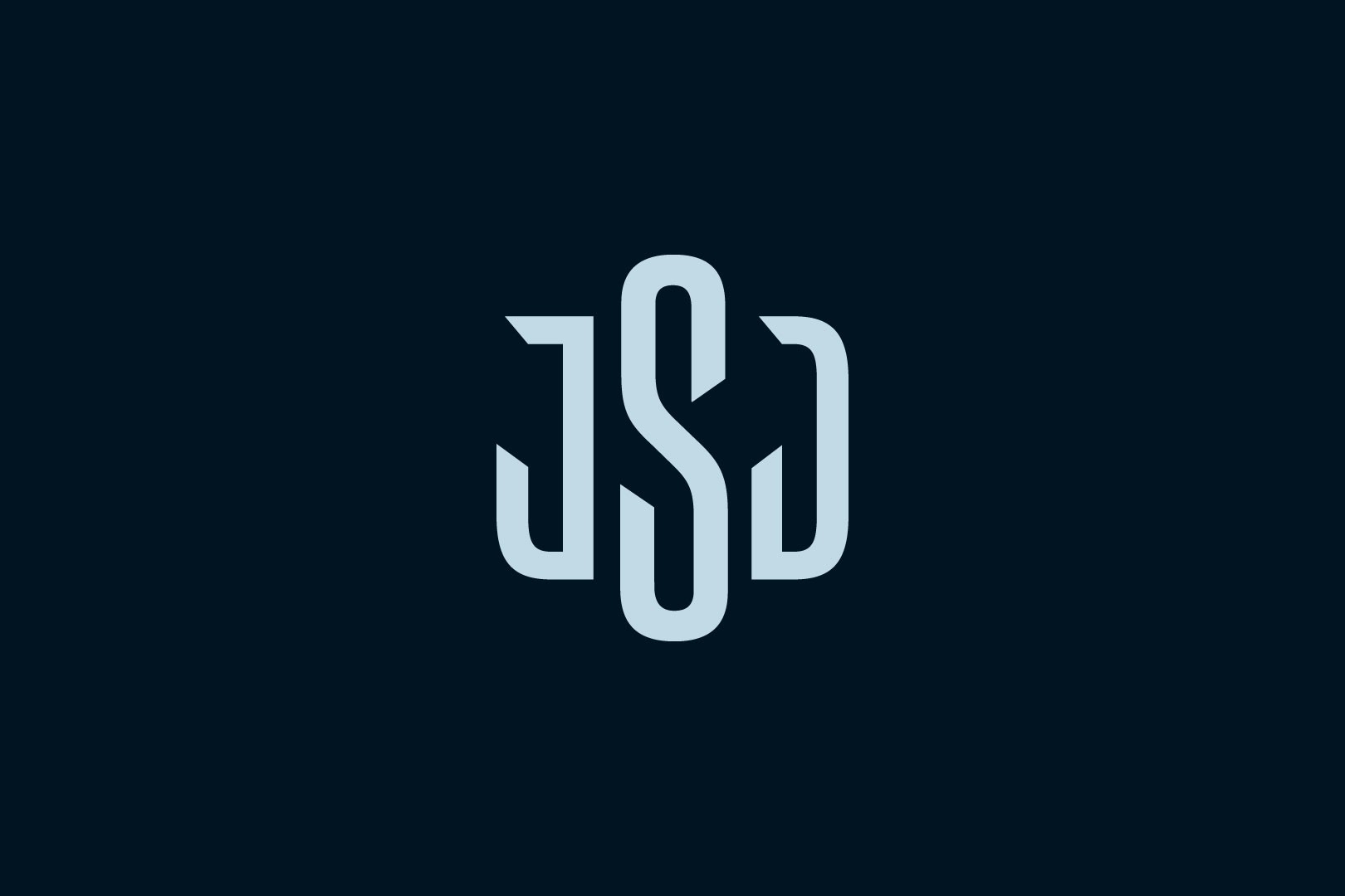 Brand mark JSD consultancy on dark background