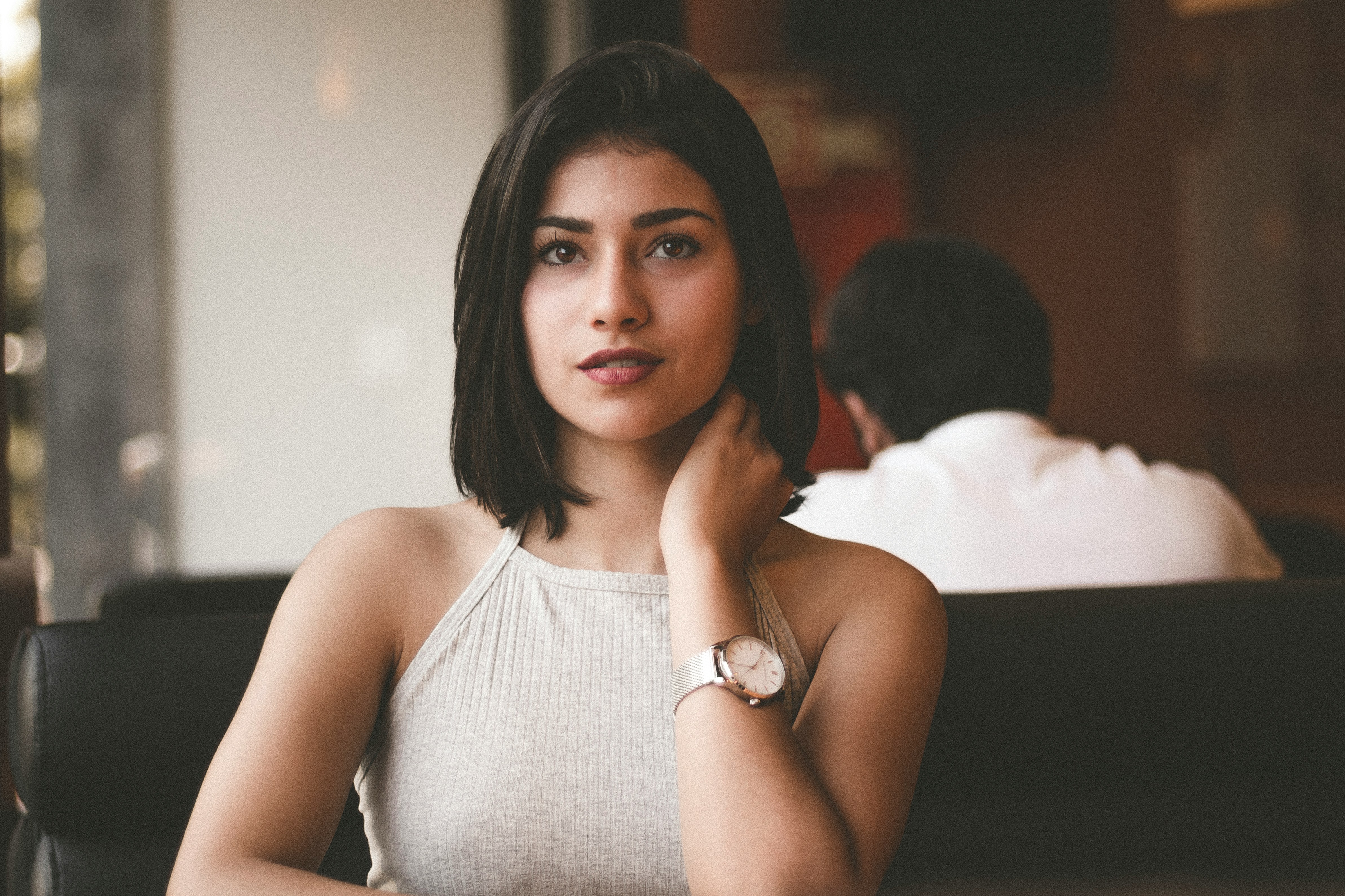 woman with a nice watch - Colors For Olive Skin Tone