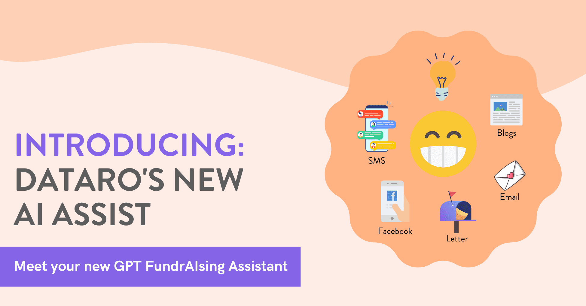 Streamline nonprofit fundraising content creation with AI assist