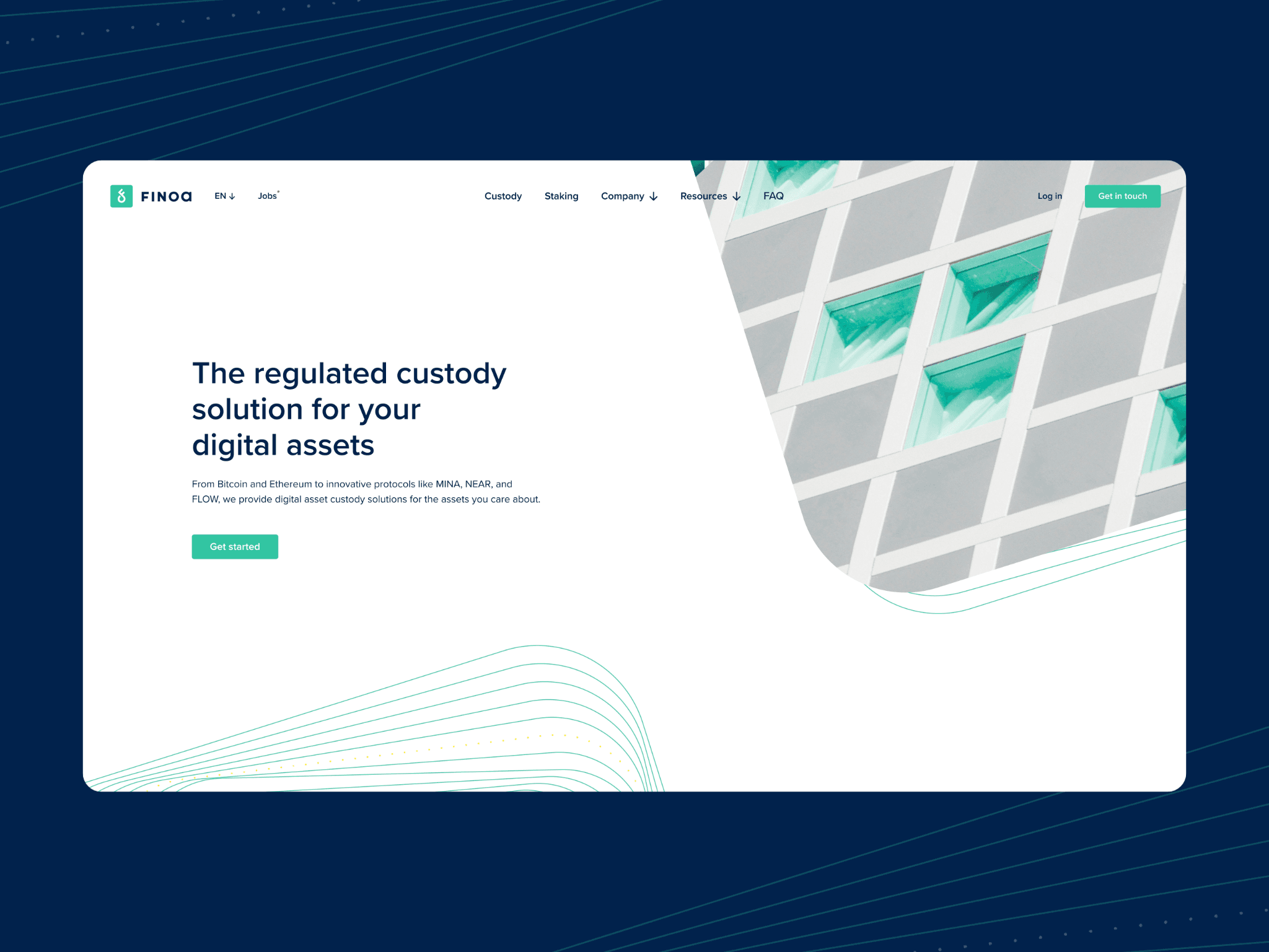 Dashboard view of the analytics homepage