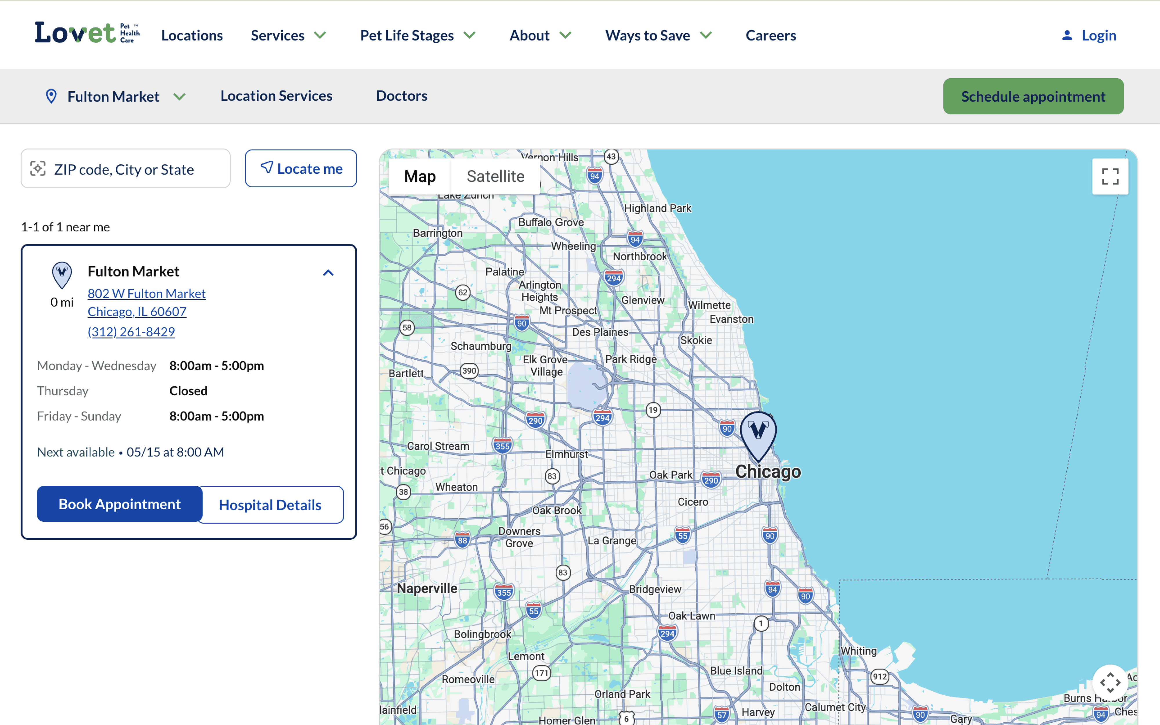 Financial Advisors Page completed
