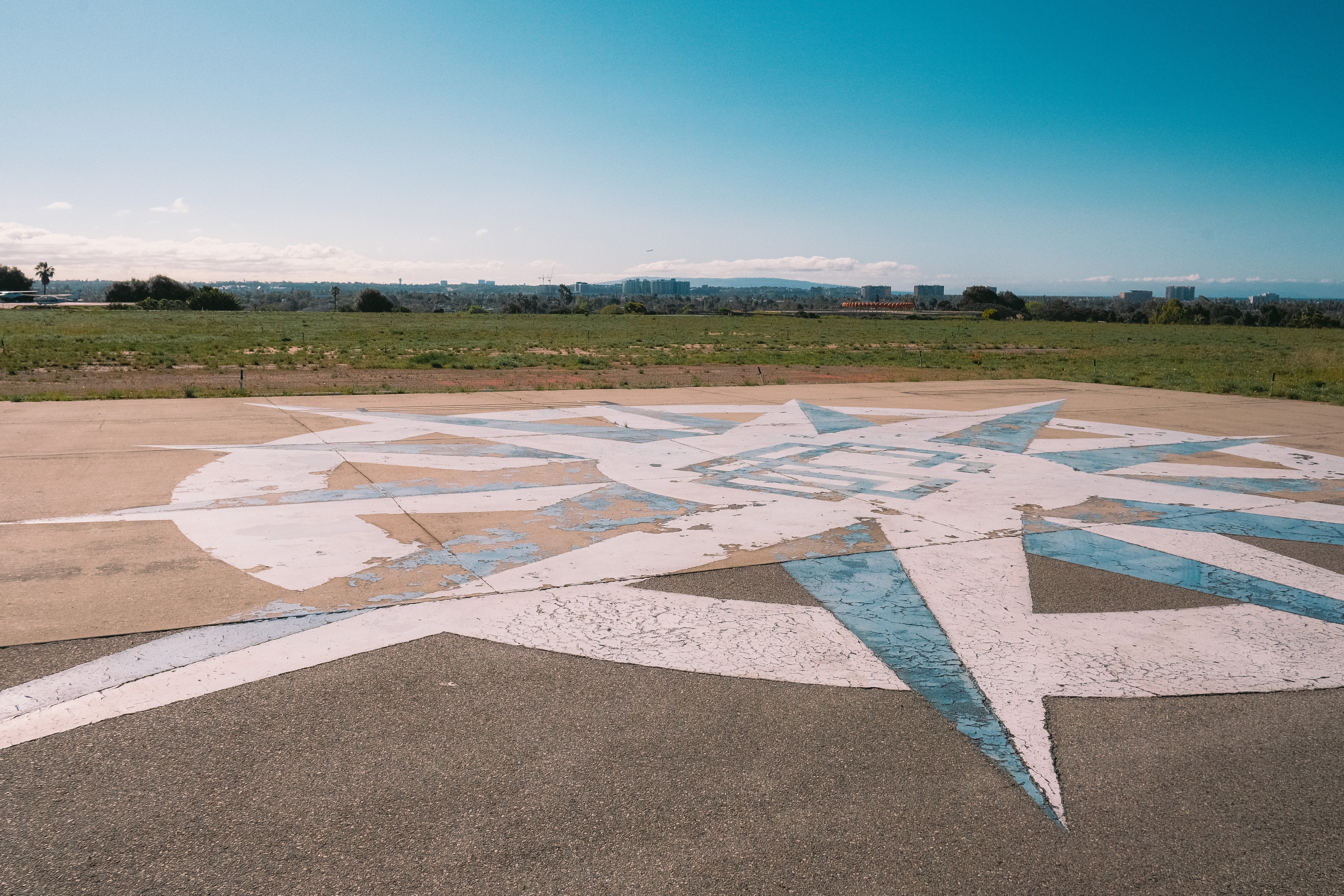The iconic and historic Ninety-Nines compass rose