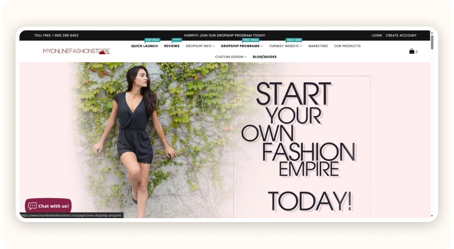 My Online Fashion Store – Affordable US-Based Dropshipping