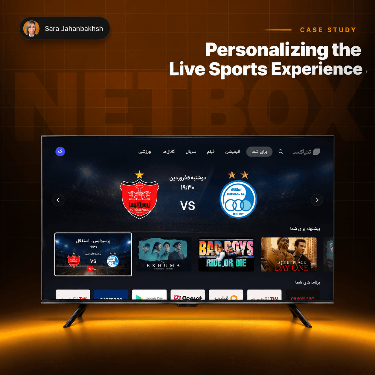 Personalizing the Live Sports Experience cover
