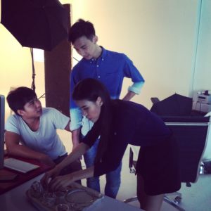 Backstage photo shooting for Monaco Bijoux by Suzaku Productions