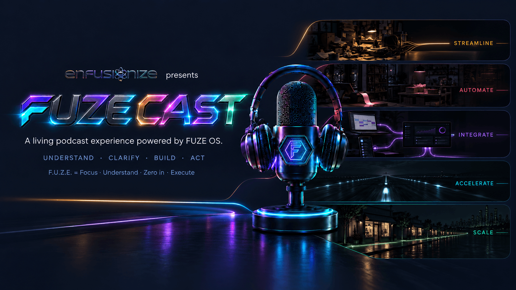 FUZECAST journey through connected ideas.