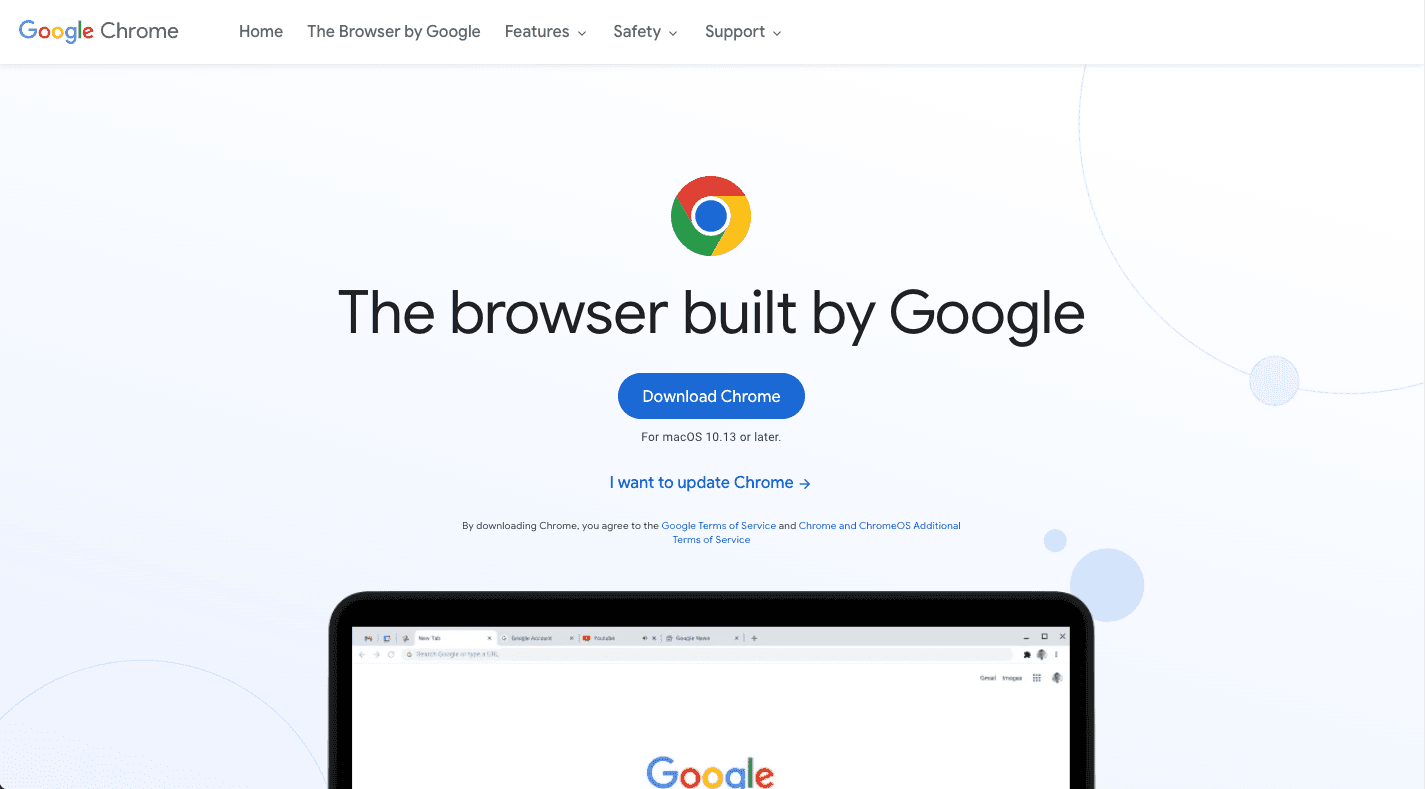 Google Chrome Browser