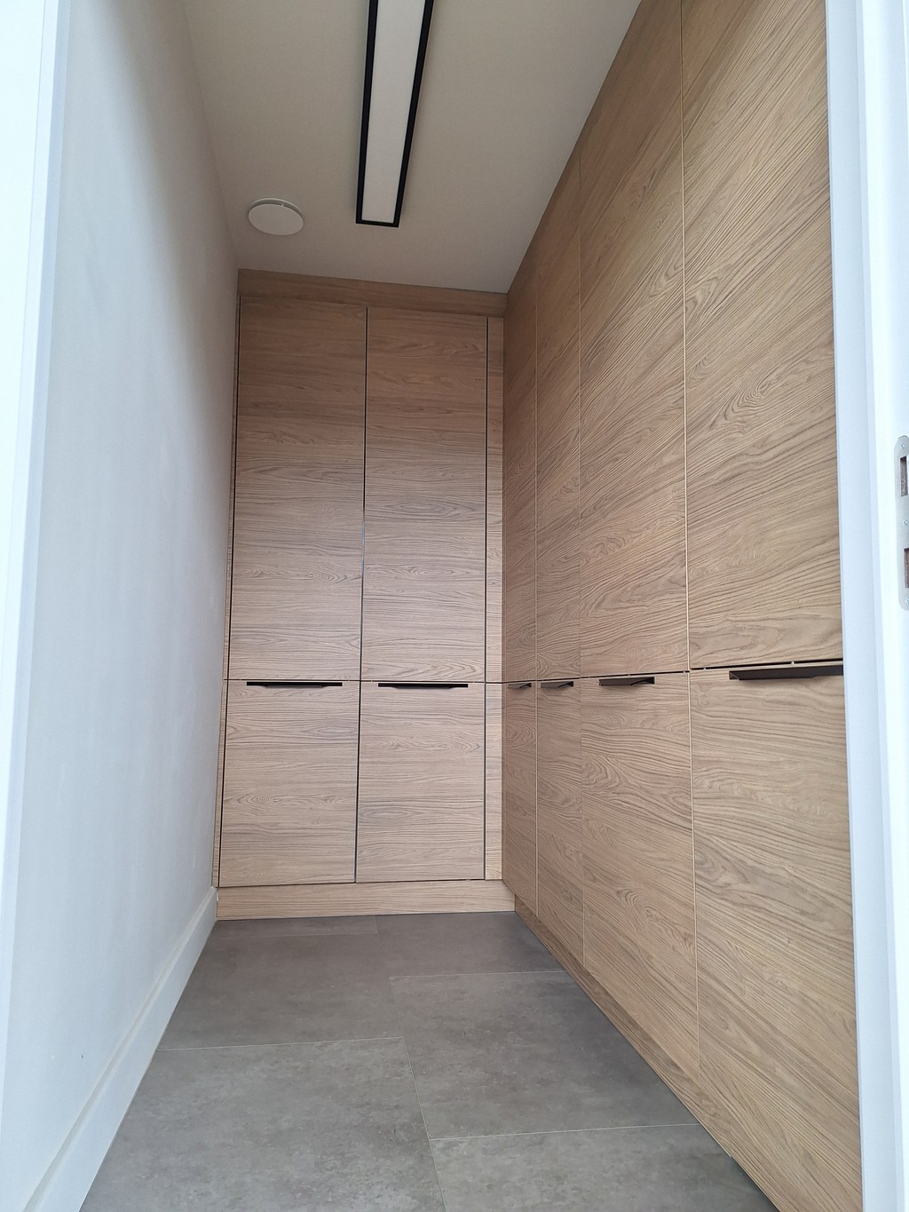 De berging met technische ruimte gesloten.