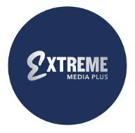 โลโก้ extreme media plus