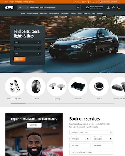 Man And A Car