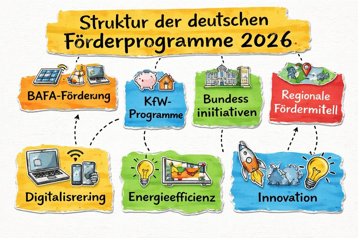 Deutsche Förderlandschaft Übersicht