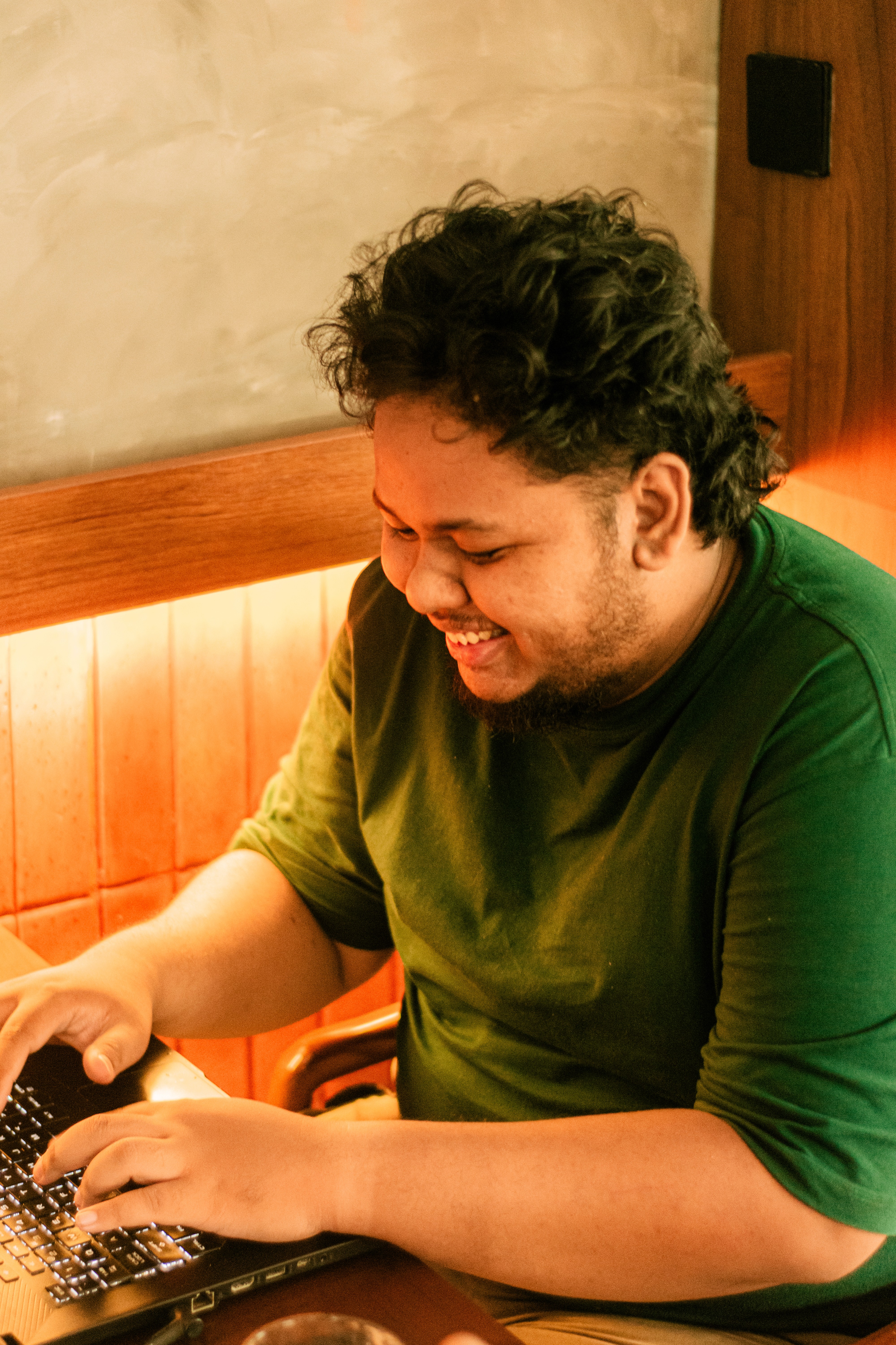 Haidar at Grufi Coffee Jember