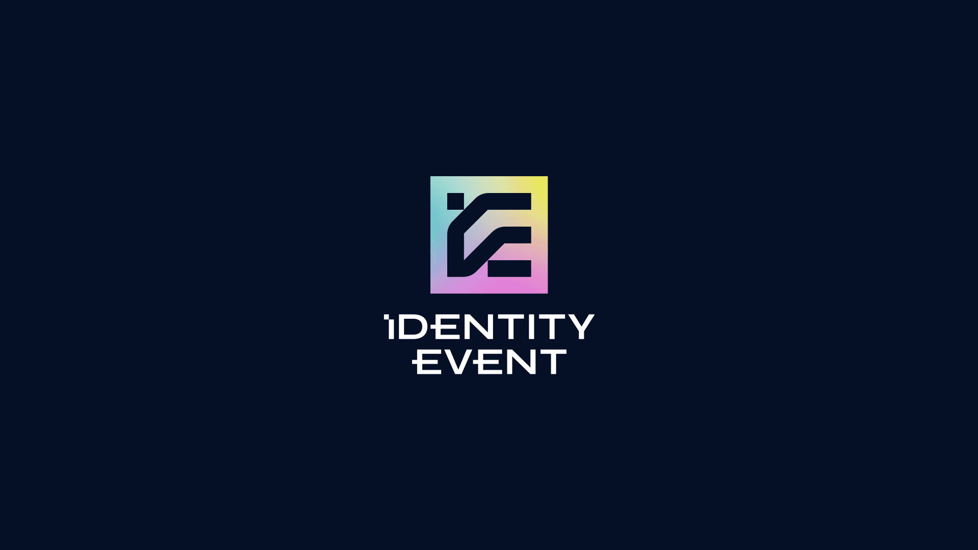 Identity Event — brand identity hero