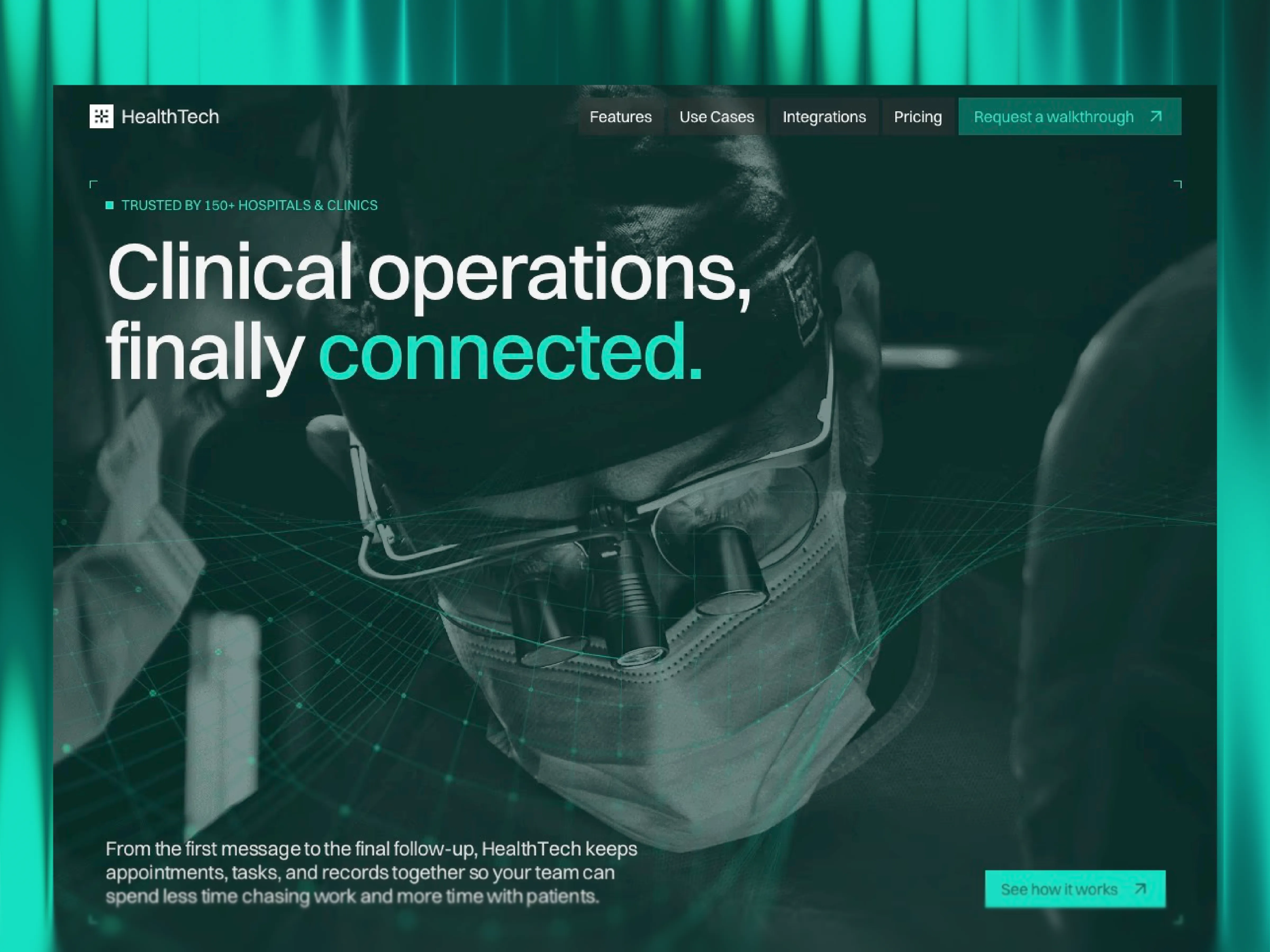 HealthTech Framer Template for Healthtech Saas Landing Page