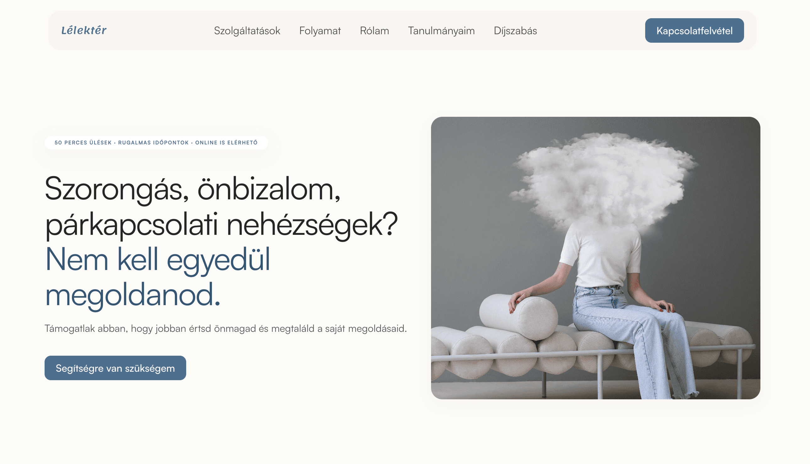 Állatorvosi rendelő weboldal – professzionális és megnyugtató design