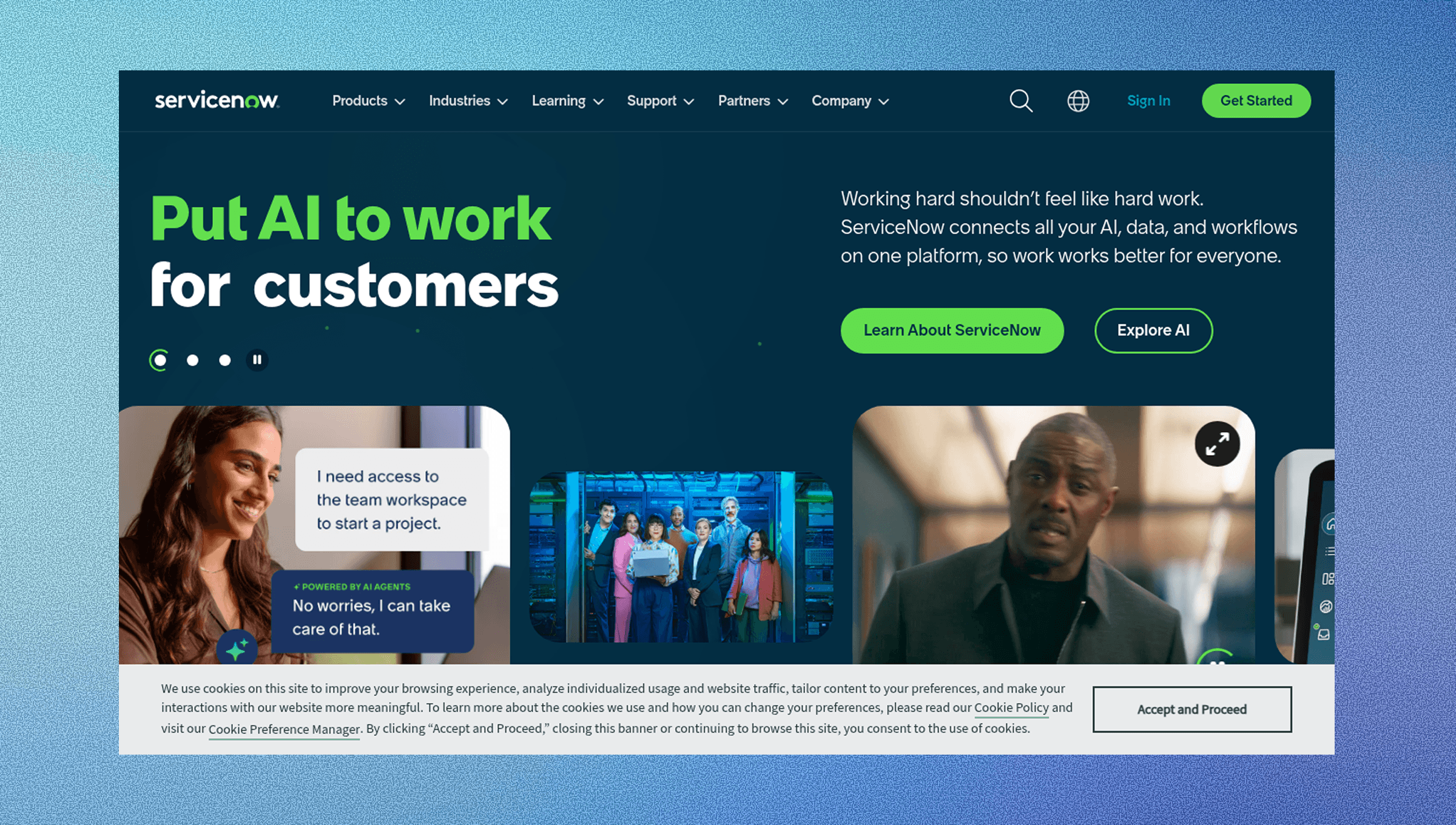 ServiceNow ITSM solution