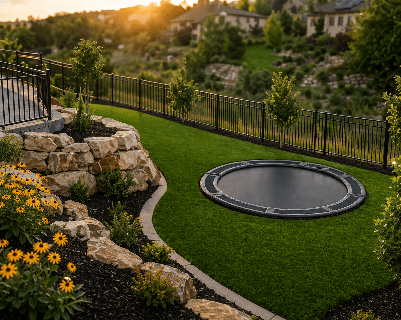 Play Structures & Trampolines by All States Landscaping