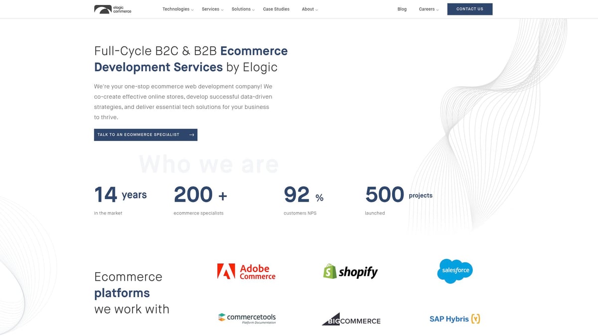 7 Top Ecommerce Design Agency Picks for 2026 Success - Elogic Commerce