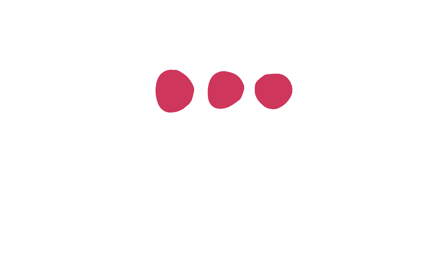 company logo with three asymetrical dots on top and the text "Other Stuff Studios" at the bottom