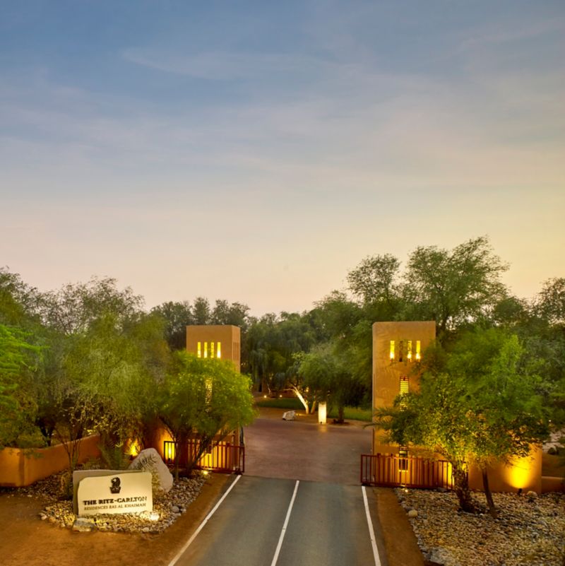 The Ritz-Carlton Residences at Al Wadi Desert Entrance