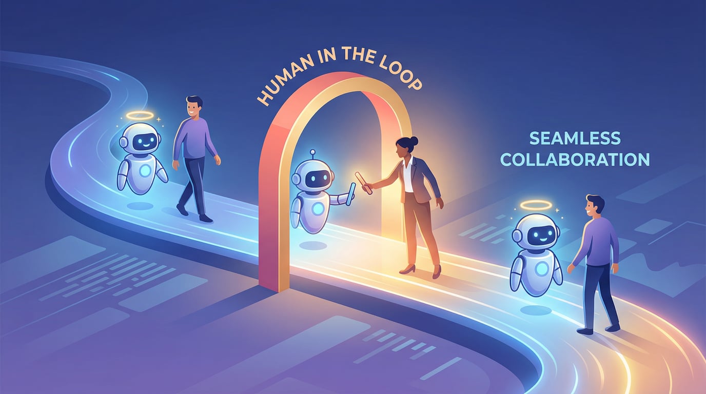 Human in the Loop - Seamless Handoff