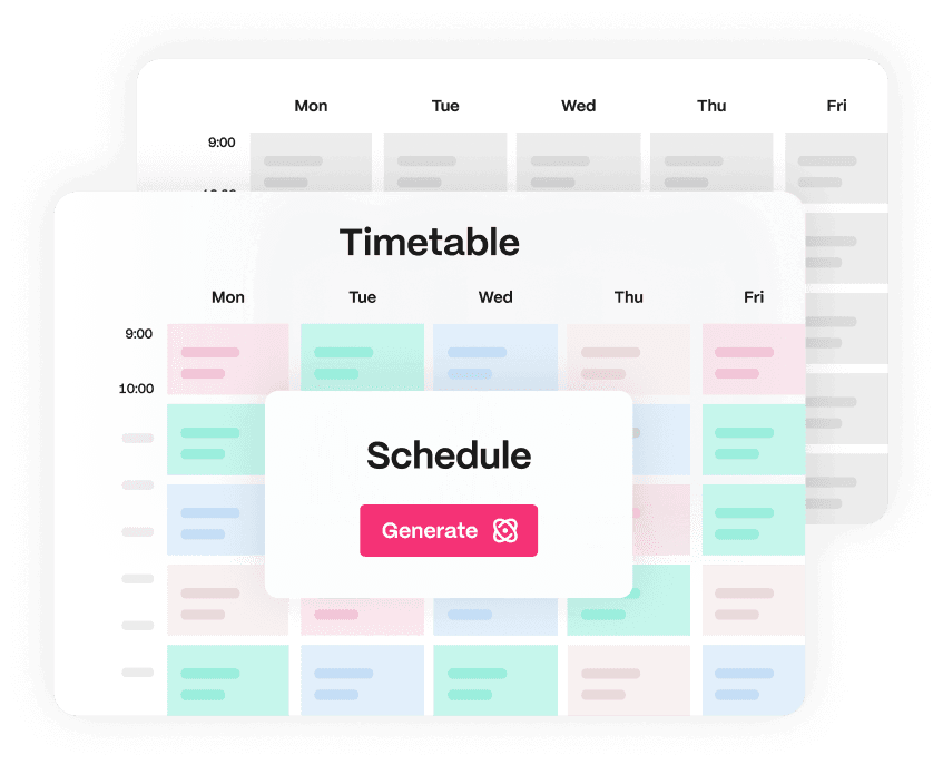 Generador d'horaris amb IA