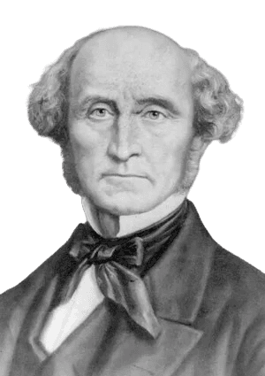 Black and white portrait of an older man with a serious expression, prominent cheekbones, and distinctive wavy hair receding at the top. He wears a formal suit with a bow tie and high-collared shirt, suggesting a 19th-century style. His steady gaze and composed demeanor convey a sense of intellect and gravitas.