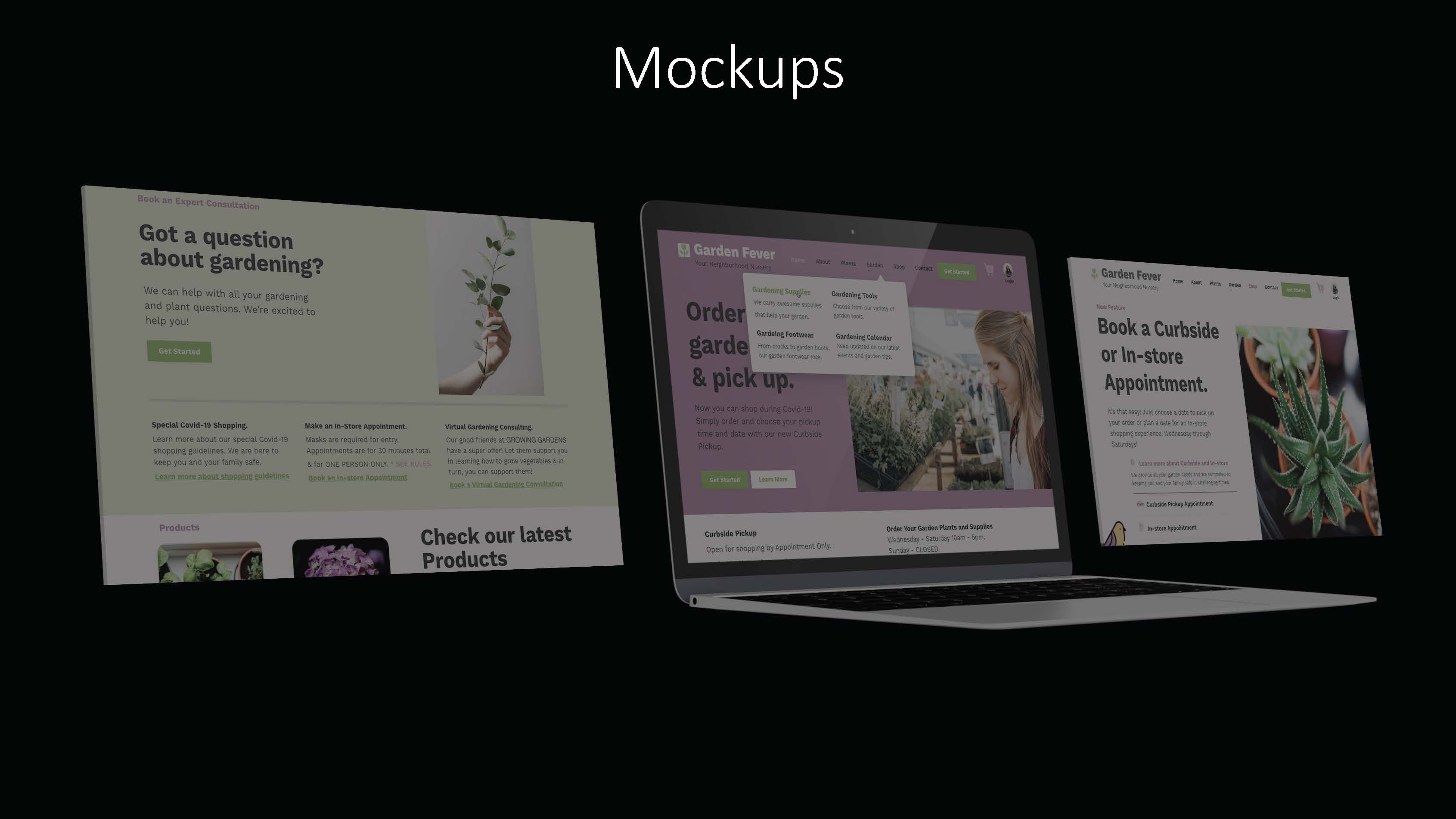 GardenFever UX Copywriting