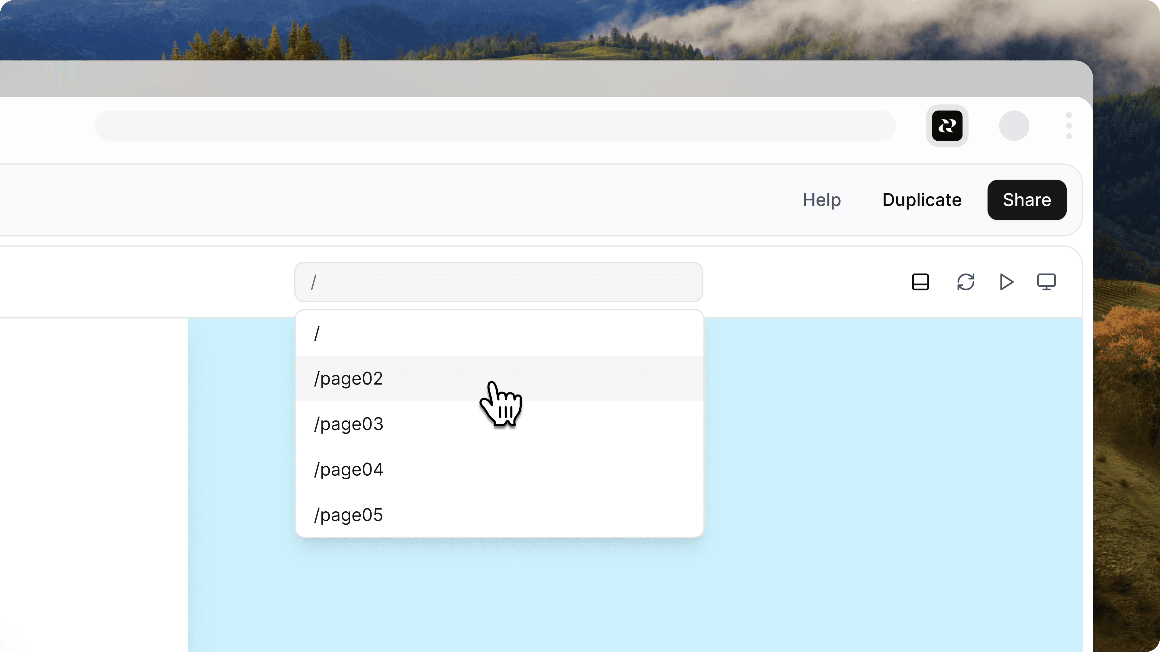 reforge build capture flows dropdown