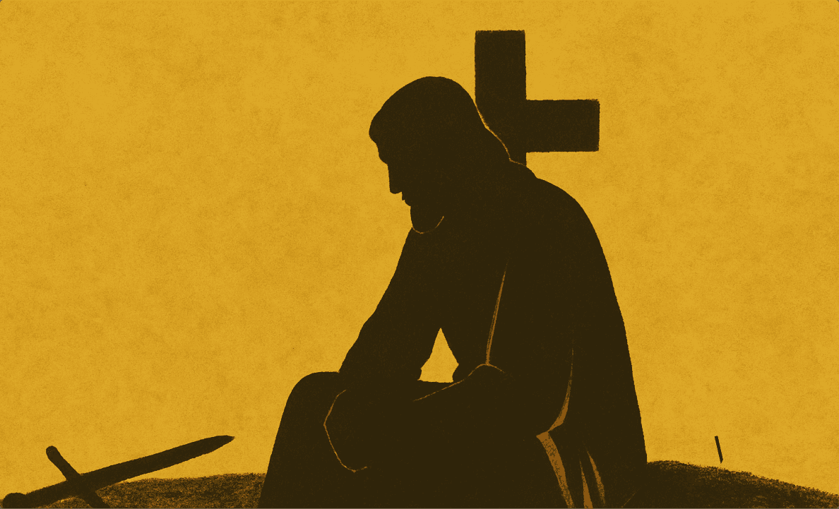 Cross and sword image