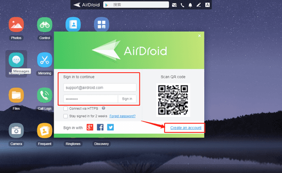 Android File Transfer Tool AirDroid