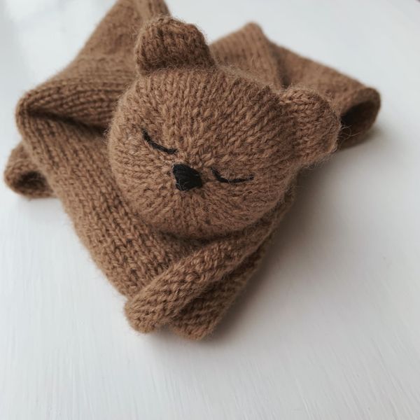 Sleepy Bear - Cuddle Blanket knitting pattern, photo 4