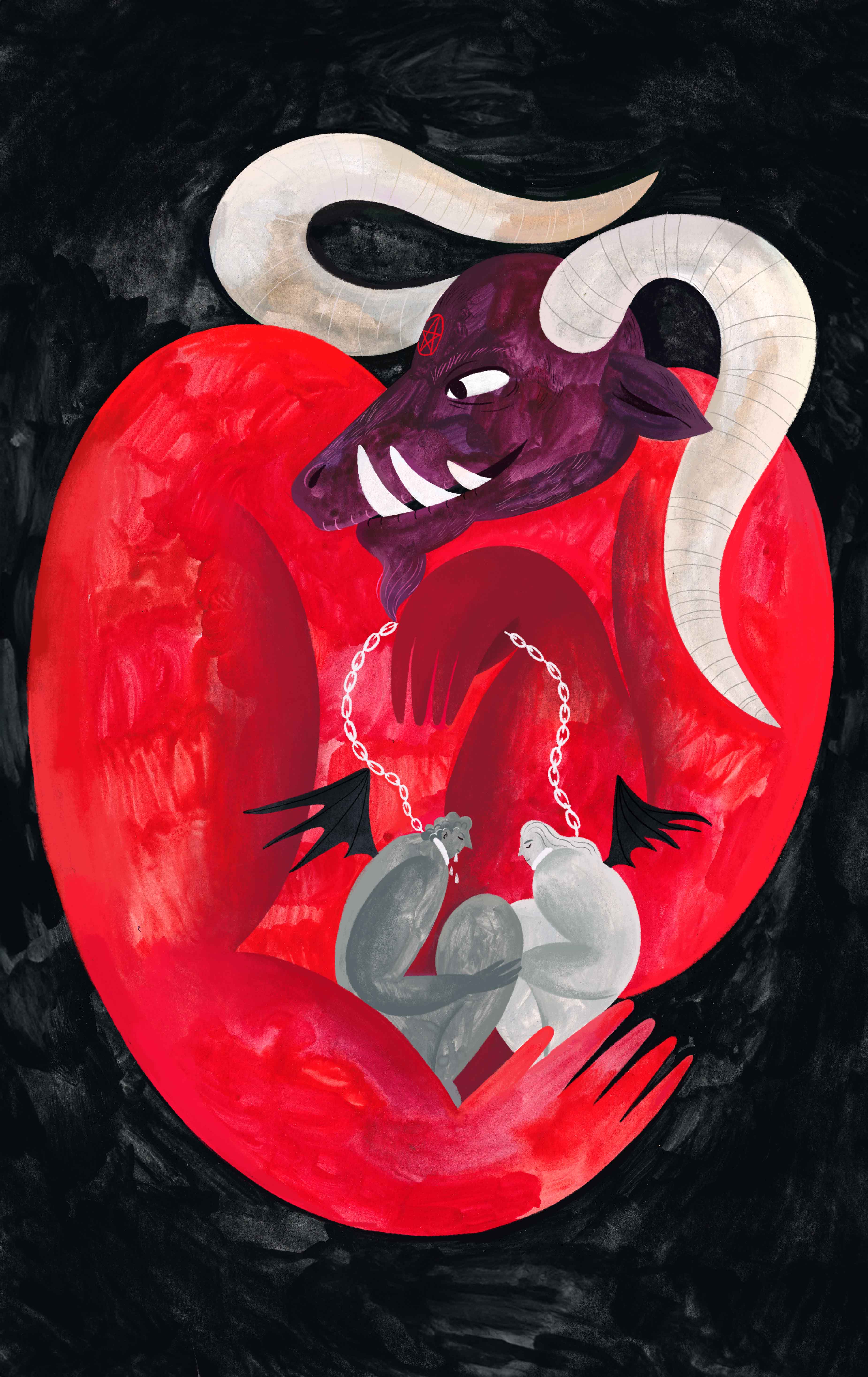 The Devil Tarot card