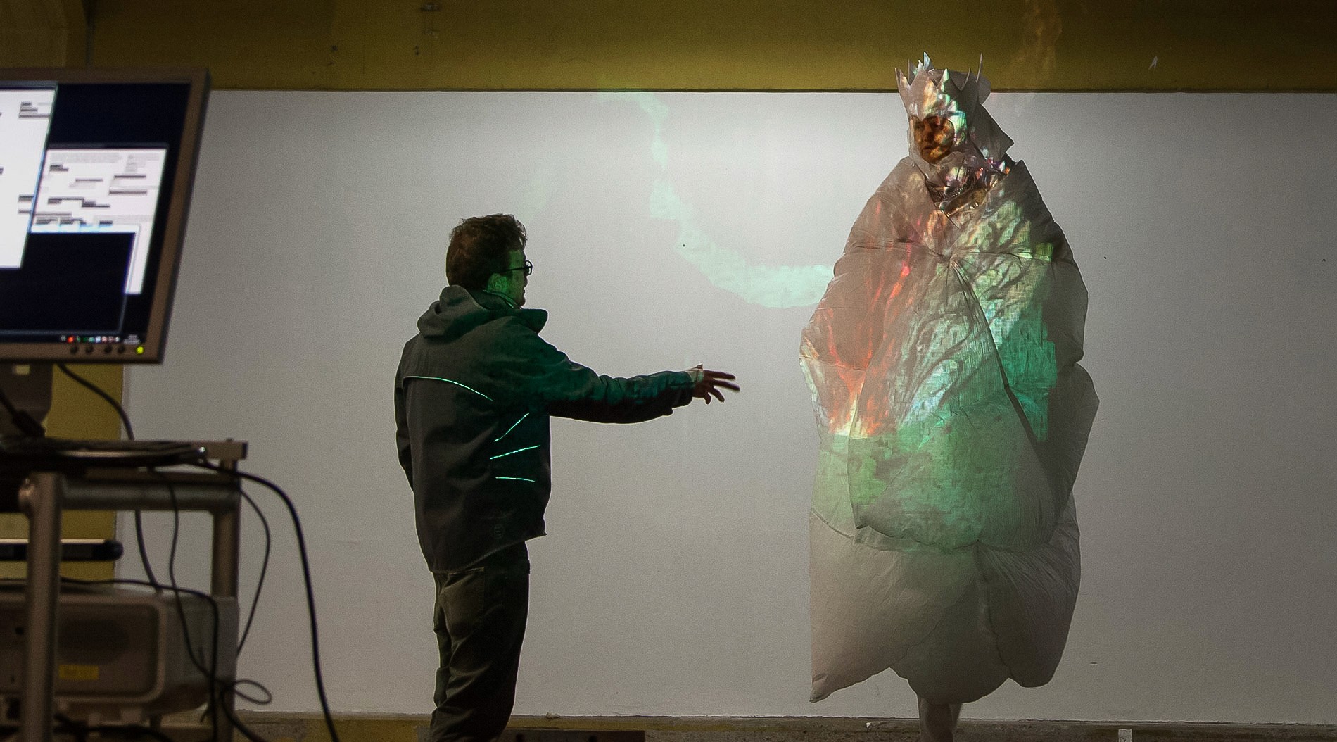 Imago Caeli - augmented interactive performance installation