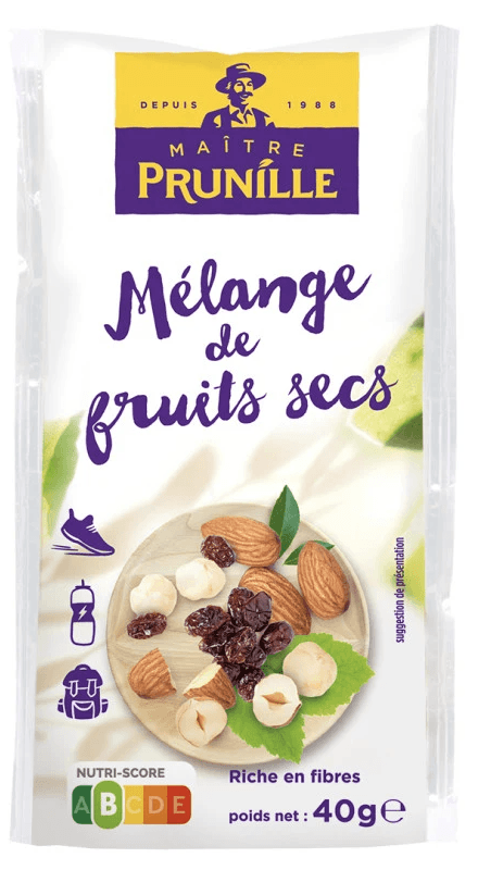 Mélange de fruits secs